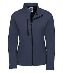 Russell Athletic Ladies Soft Shell Jacket 140F - French Navy
