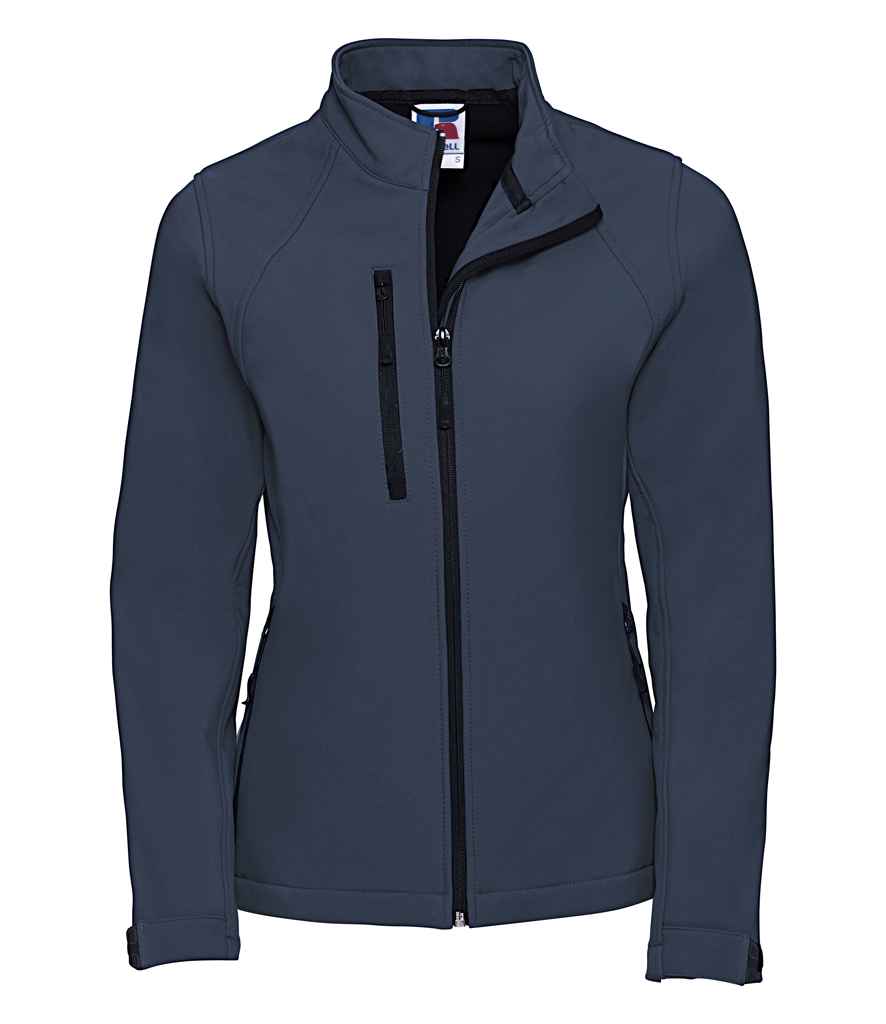 Russell Athletic Ladies Soft Shell Jacket 140F - French Navy
