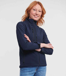 Russell Athletic Ladies Soft Shell Jacket 140F - 140F French Navy Model