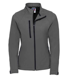 Russell Athletic Ladies Soft Shell Jacket 140F - Titanium