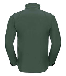 Russell Athletic Soft Shell Jacket 140M - 140M Bottle Green Back