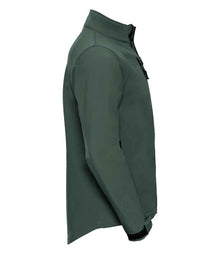 Russell Athletic Soft Shell Jacket 140M - 140M Bottle Green Side