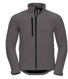 Russell Athletic Soft Shell Jacket 140M - Titanium