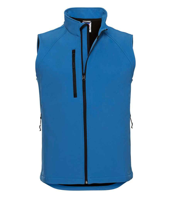 Russell Athletic Soft Shell Gilet 141M - Azure