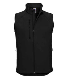 Russell Athletic Soft Shell Gilet 141M - Black