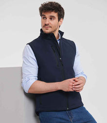 Russell Athletic Soft Shell Gilet 141M - 141M French Navy Model
