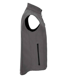 Russell Athletic Soft Shell Gilet 141M - 141M Titanium Side