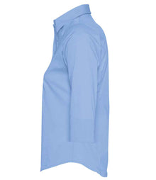 SOL'S Ladies Effect 3/4 Sleeve Fitted Shirt 17010 - 17010 Bright Sky Side