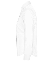 SOL'S Ladies Eden Long Sleeve Fitted Shirt 17015 - 17015 White Side