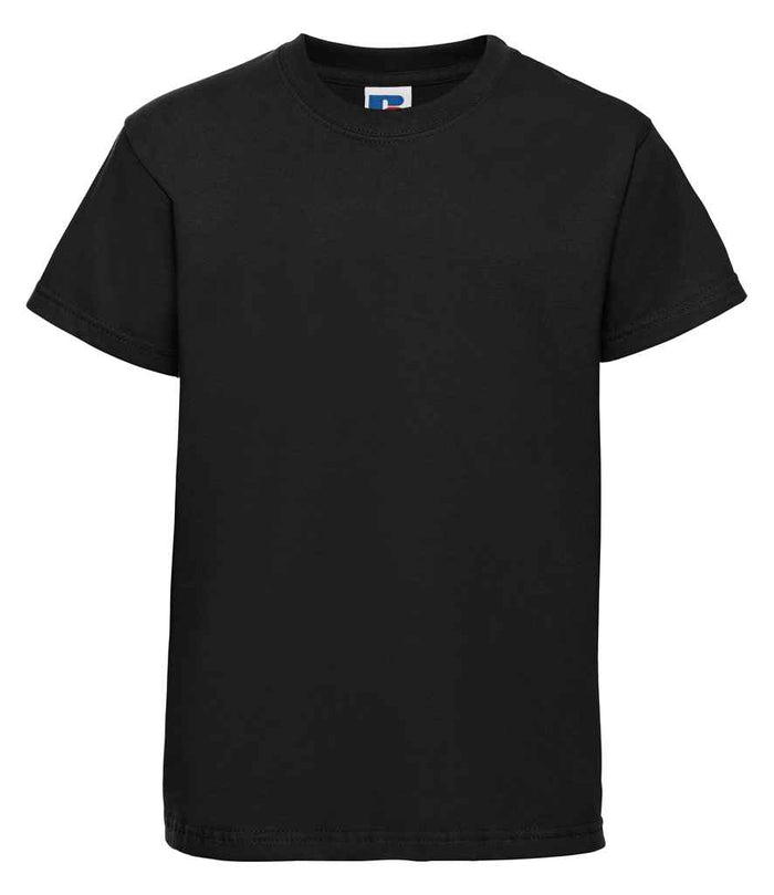 Russell Athletic Kids Classic Ringspun T-Shirt 180B - Black