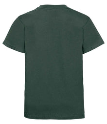 Russell Athletic Kids Classic Ringspun T-Shirt 180B - 180B Bottle Green Back