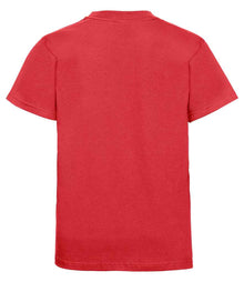 Russell Athletic Kids Classic Ringspun T-Shirt 180B - 180B Bright Red Back