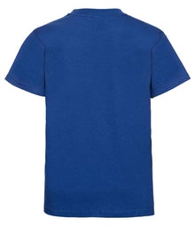 Russell Athletic Kids Classic Ringspun T-Shirt 180B - 180B Bright Royal Back