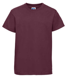 Russell Athletic Kids Classic Ringspun T-Shirt 180B - Burgundy