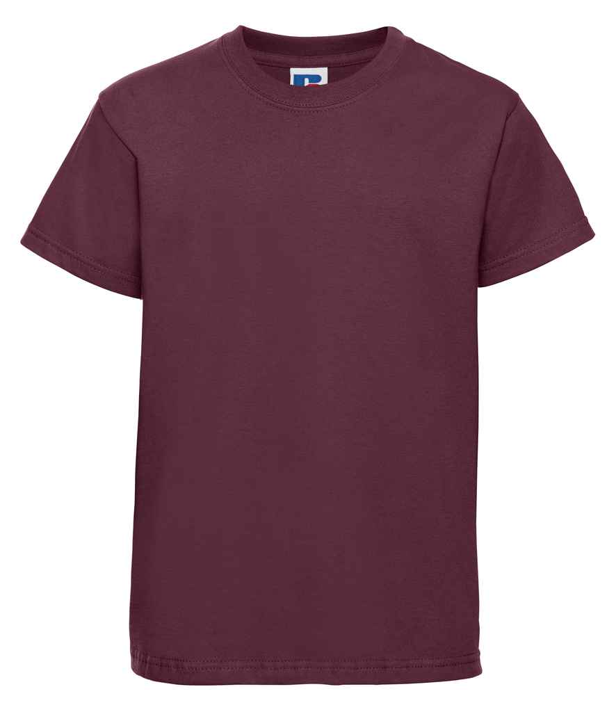 Russell Athletic Kids Classic Ringspun T-Shirt 180B - Burgundy