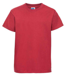 Russell Athletic Kids Classic Ringspun T-Shirt 180B - Classic Red