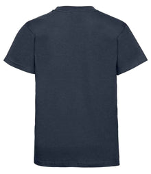 Russell Athletic Kids Classic Ringspun T-Shirt 180B - 180B French Navy Back