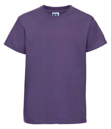 Russell Athletic Kids Classic Ringspun T-Shirt 180B - Purple
