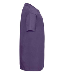 Russell Athletic Kids Classic Ringspun T-Shirt 180B - 180B Purple Side