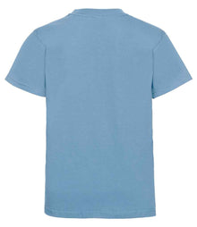 Russell Athletic Kids Classic Ringspun T-Shirt 180B - 180B Sky Blue Back