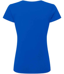 Russell Athletic Ladies Authentic Classic Ringspun T-Shirt 180F - 180F Bright Royal Back