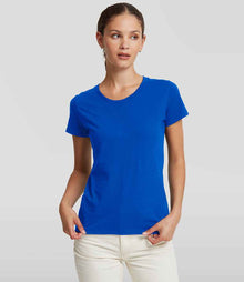 Russell Athletic Ladies Authentic Classic Ringspun T-Shirt 180F - 180F Bright Royal Model