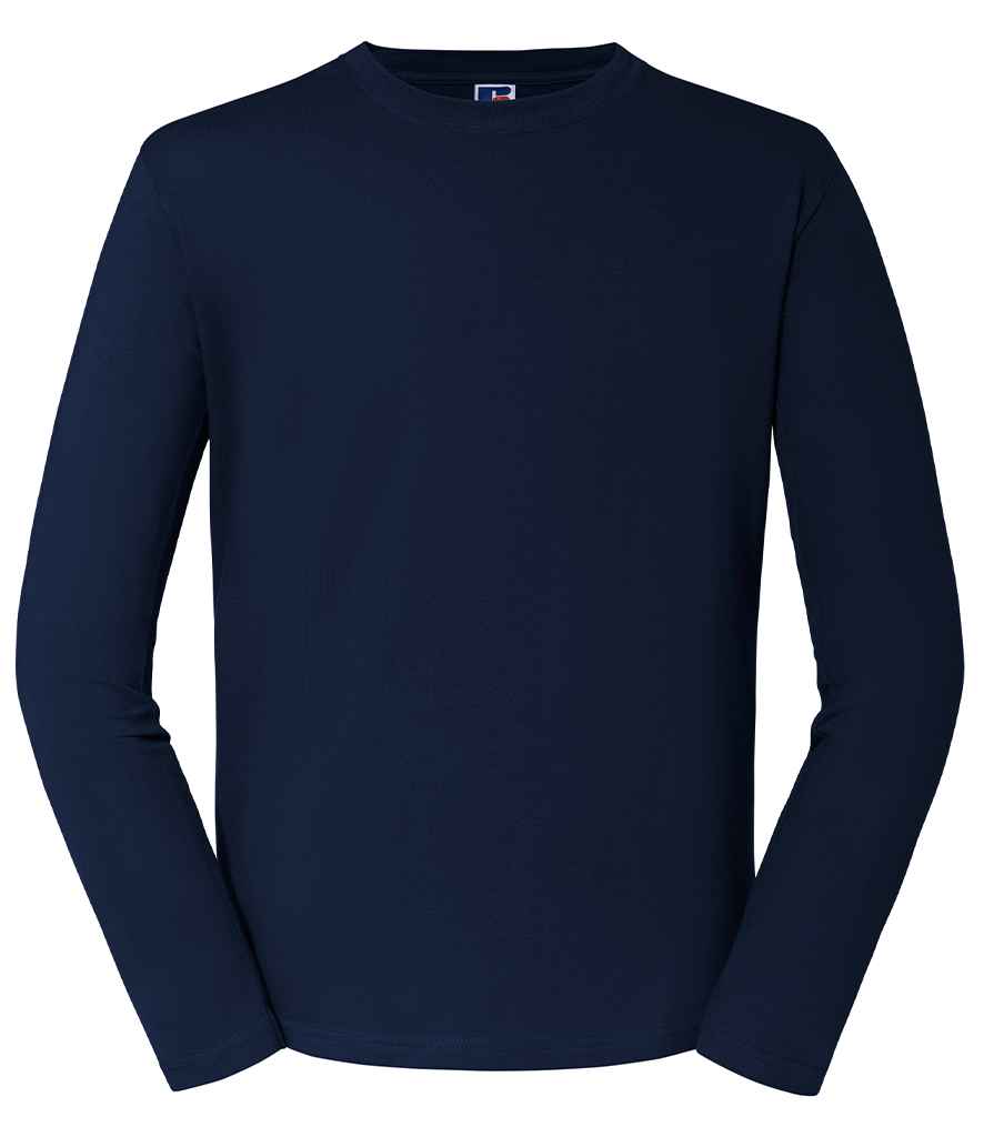 Russell Athletic Classic Long Sleeve T-Shirt 180L - French Navy