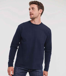 Russell Athletic Classic Long Sleeve T-Shirt 180L - 180L French Navy Model