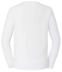 Russell Athletic Classic Long Sleeve T-Shirt 180L - 180L White Back