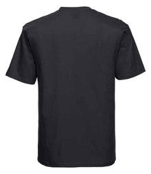 Russell Athletic Classic Ringspun T-Shirt 180M - 180M Black Back