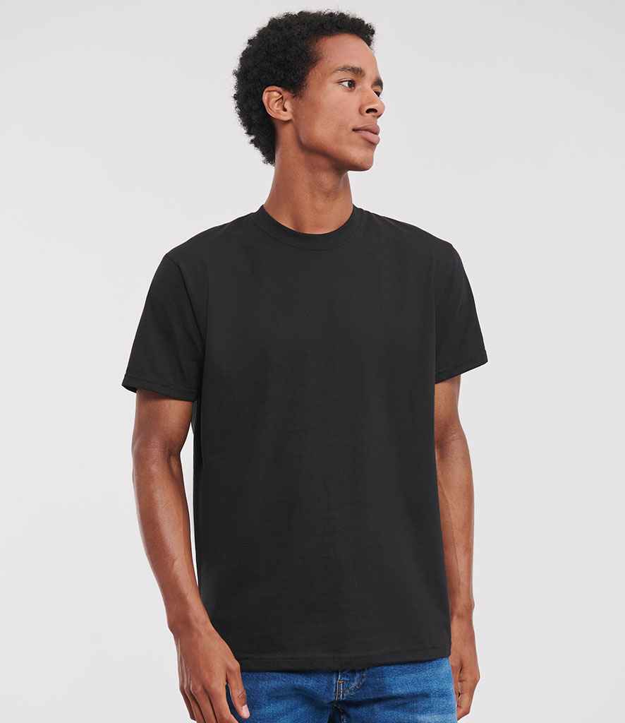 Russell Athletic Classic Ringspun T-Shirt 180M - 180M Black Model