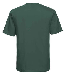 Russell Athletic Classic Ringspun T-Shirt 180M - 180M Bottle Green Back