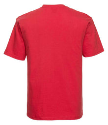 Russell Athletic Classic Ringspun T-Shirt 180M - 180M Bright Red Back