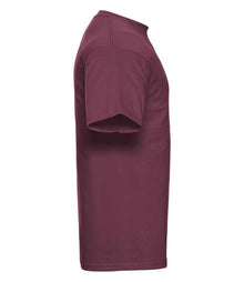 Russell Athletic Classic Ringspun T-Shirt 180M - 180M Burgundy Side