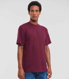Russell Athletic Classic Ringspun T-Shirt 180M - 180M Burgundy Model