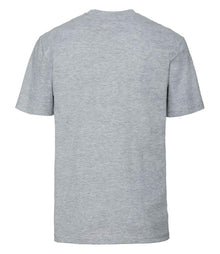 Russell Athletic Classic Ringspun T-Shirt 180M - 180M Light Oxford Back