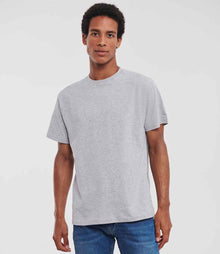 Russell Athletic Classic Ringspun T-Shirt 180M - 180M Light Oxford Model