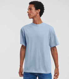 Russell Athletic Classic Ringspun T-Shirt 180M - 180M Mineral Blue Model