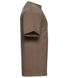 Russell Athletic Classic Ringspun T-Shirt 180M - 180M Mocha Side
