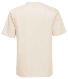 Russell Athletic Classic Ringspun T-Shirt 180M - 180M Natural Back