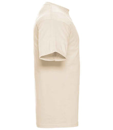 Russell Athletic Classic Ringspun T-Shirt 180M - 180M Natural Side