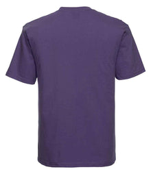 Russell Athletic Classic Ringspun T-Shirt 180M - 180M Purple Back
