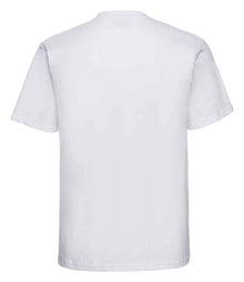 Russell Athletic Classic Ringspun T-Shirt 180M - 180M White Back