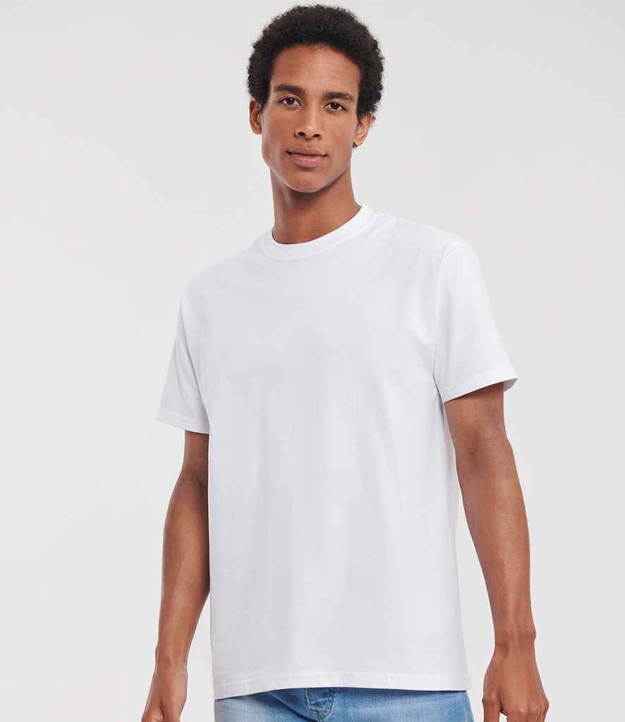 Russell Athletic Authentic Heavyweight T-Shirt 215M - 215M White Model