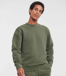 Russell Athletic Authentic Sweatshirt 262M - 262M Olive Green Model