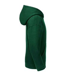 Russell Athletic Kids Authentic Hooded Sweatshirt 265B - 265B Bottle Green Side