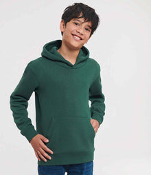 Russell Athletic Kids Authentic Hooded Sweatshirt 265B - 265B Bottle Green Model