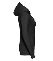 Russell Athletic Ladies Authentic Hooded Sweatshirt 265F - 265F Black Side
