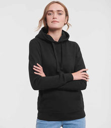Russell Athletic Ladies Authentic Hooded Sweatshirt 265F - 265F Black Model