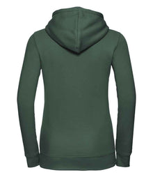 Russell Athletic Ladies Authentic Hooded Sweatshirt 265F - 265F Bottle Green Back